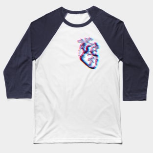 Human Heart Baseball T-Shirt